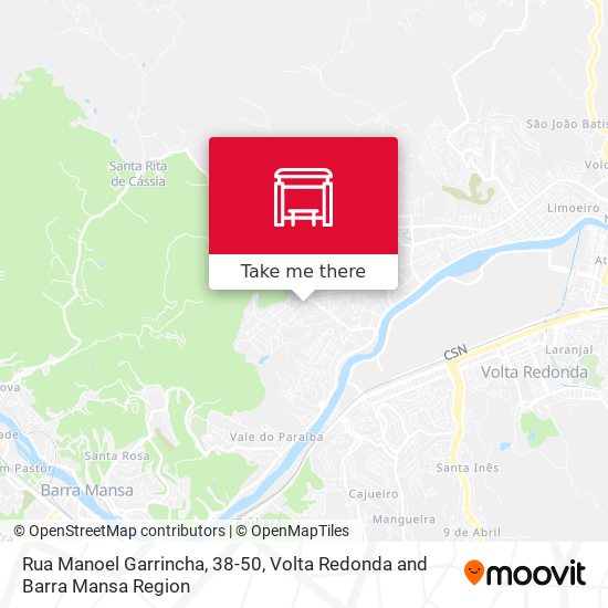 Rua Manoel Garrincha, 38-50 map