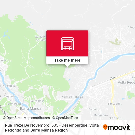 Rua Treze De Novembro, 535 - Desembarque map