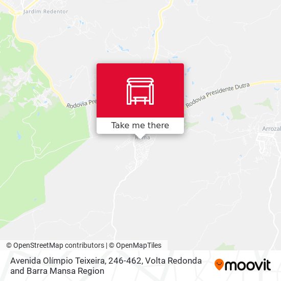 Avenida Olímpio Teixeira, 246-462 map