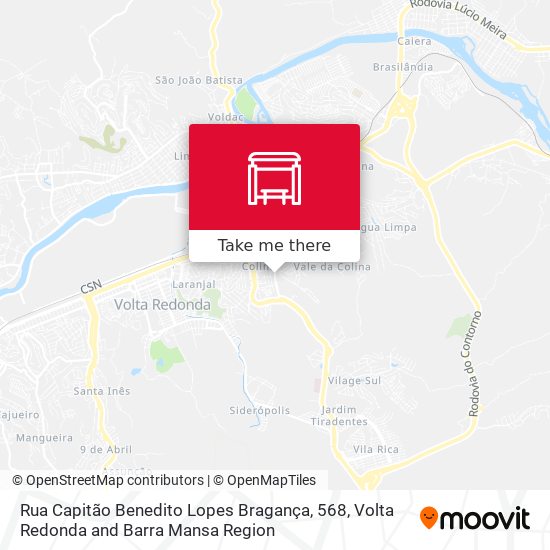 Rua Capitão Benedito Lopes Bragança, 568 map