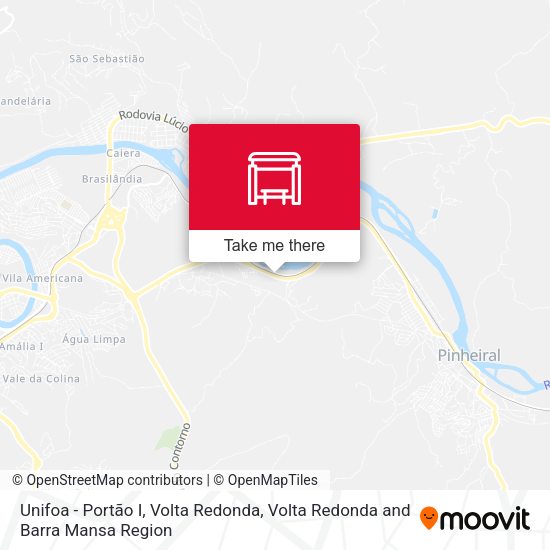 Unifoa - Portão I, Volta Redonda map