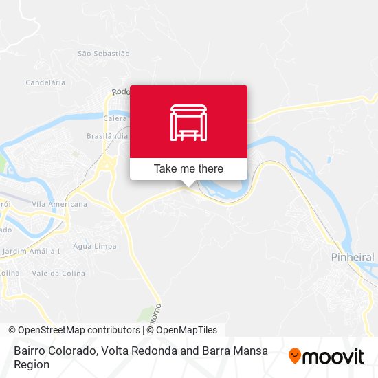 Bairro Colorado map