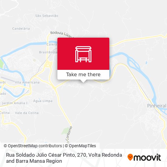 Rua Soldado Júlio César Pinto, 270 map