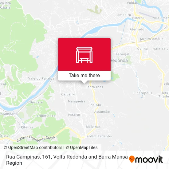 Rua Campinas, 161 map