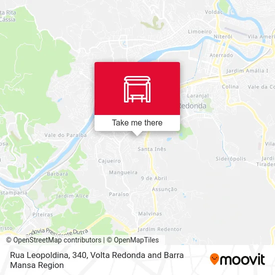 Rua Leopoldina, 340 map