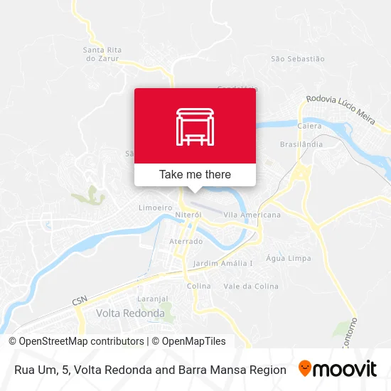Rua Um, 5 map