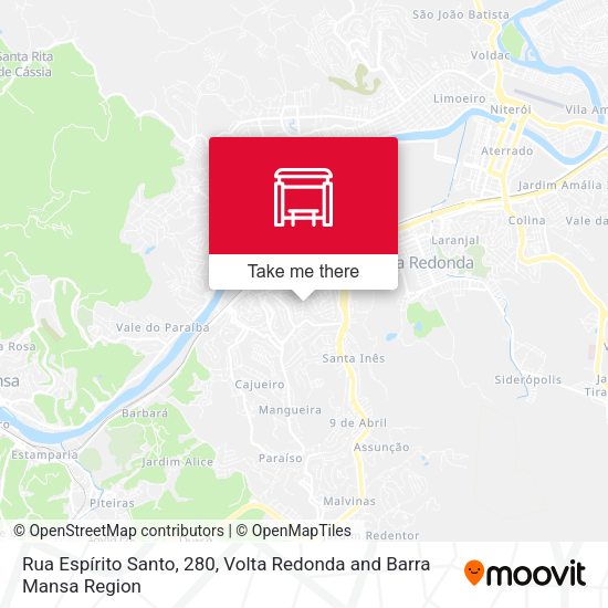 Rua Espírito Santo, 280 map