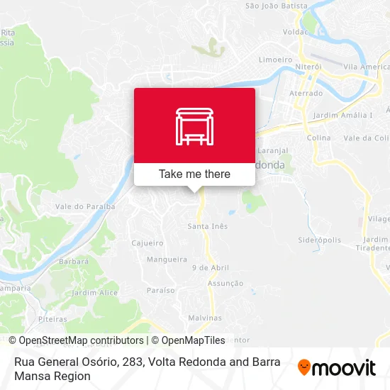 Rua General Osório, 283 map