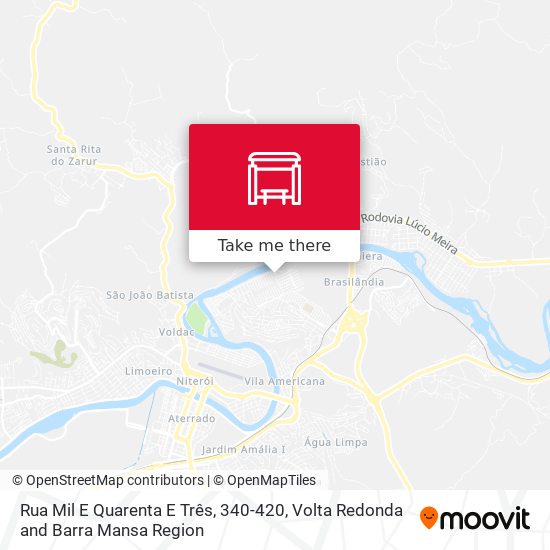 Rua Mil E Quarenta E Três, 340-420 map