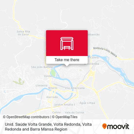 Unid. Saúde Volta Grande, Volta Redonda map