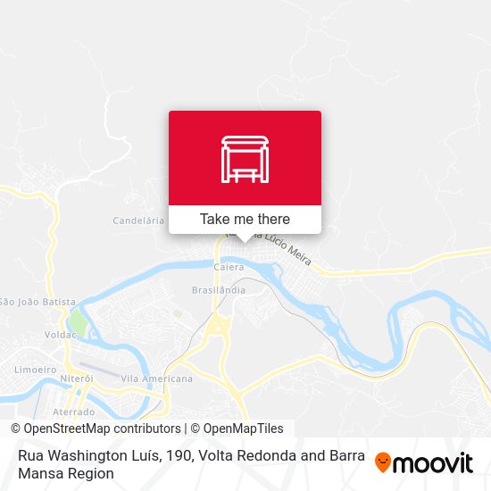 Rua Washington Luís, 190 map