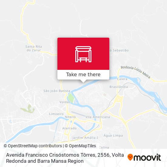 Avenida Francisco Crisóstomos Tôrres, 2556 map