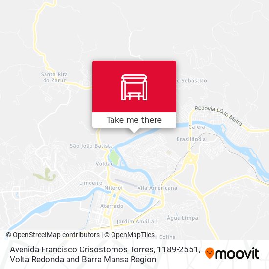 Avenida Francisco Crisóstomos Tôrres, 1189-2551 map