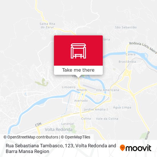 Mapa Rua Sebastiana Tambasco, 123