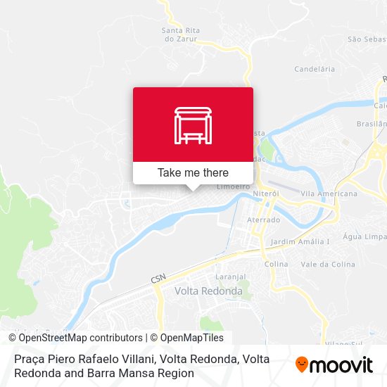 Praça Piero Rafaelo Villani, Volta Redonda map