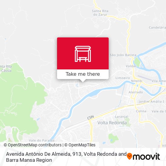 Avenida Antônio De Almeida, 913 map