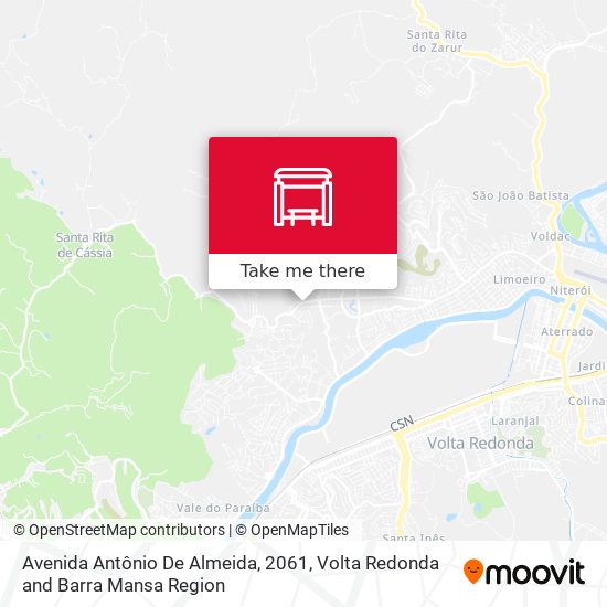 Avenida Antônio De Almeida, 2061 map
