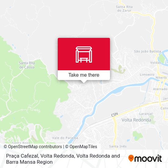 Praça Cafezal, Volta Redonda map