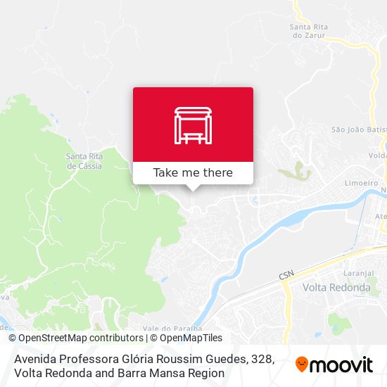 Mapa Avenida Professora Glória Roussim Guedes, 328