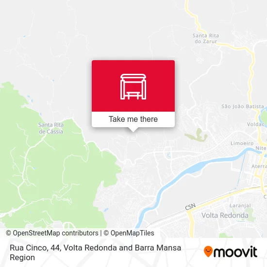 Rua Cinco, 44 map