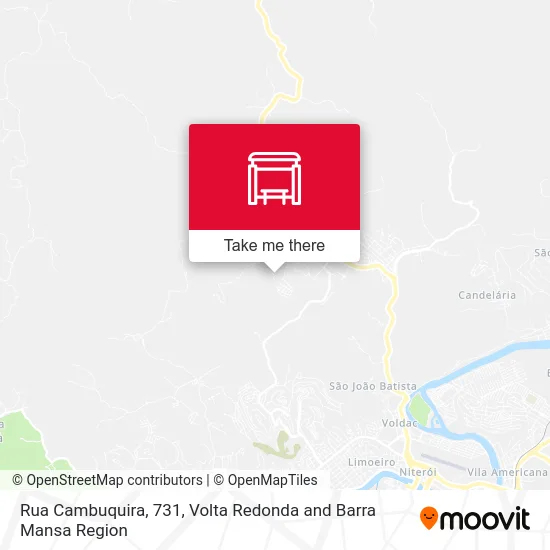 Rua Cambuquira, 731 map
