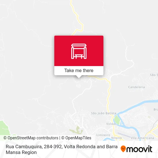 Rua Cambuquira, 284-392 map