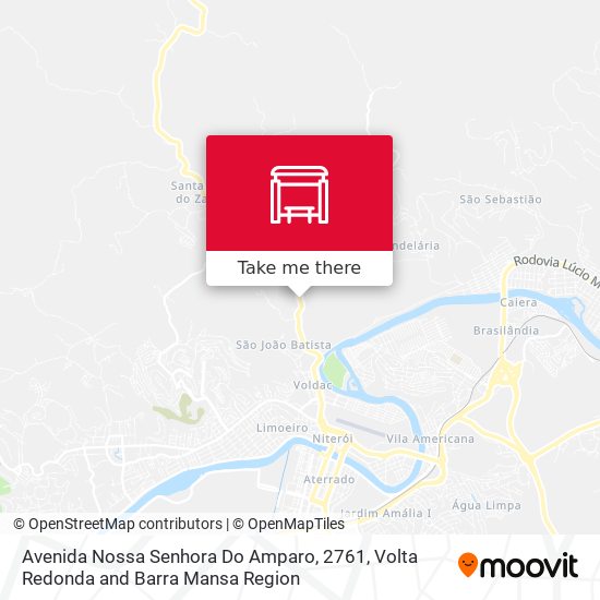 Avenida Nossa Senhora Do Amparo, 2761 map