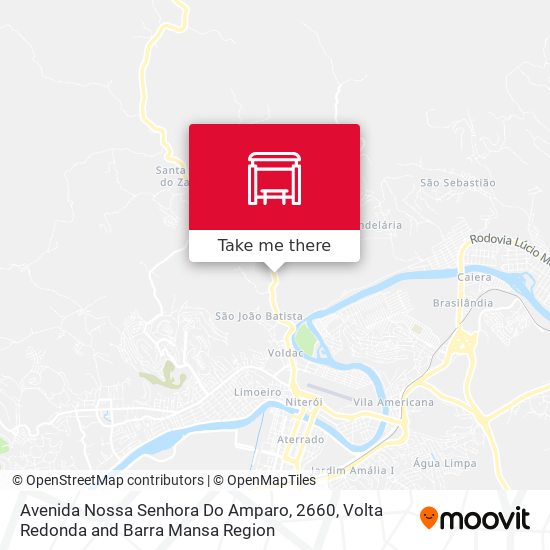Avenida Nossa Senhora Do Amparo, 2660 map