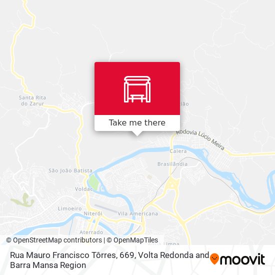 Rua Mauro Francisco Tôrres, 669 map