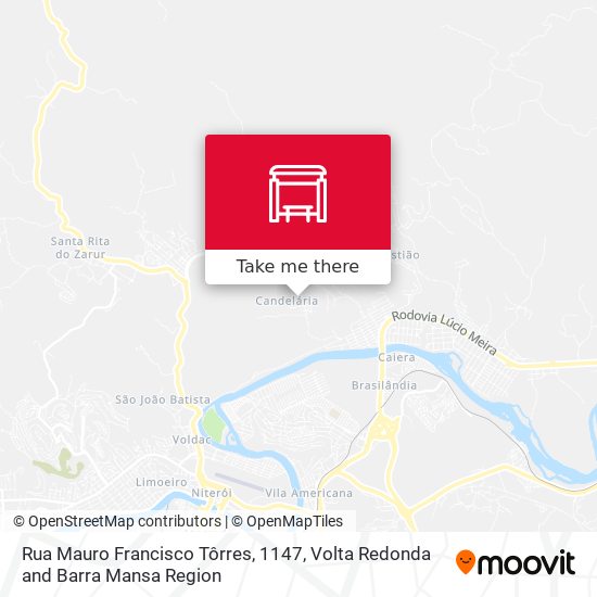 Rua Mauro Francisco Tôrres, 1147 map