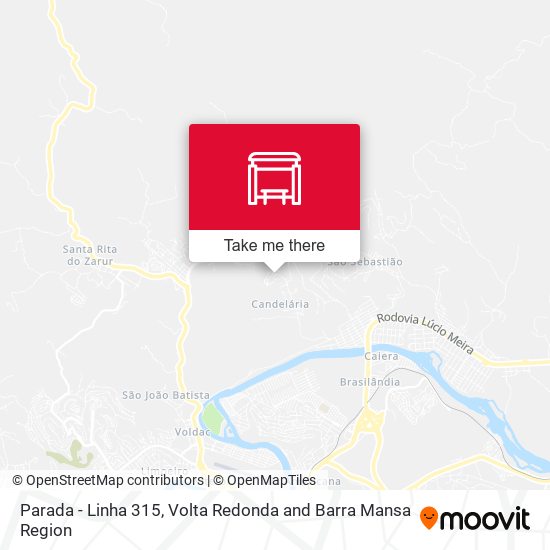 Parada - Linha 315 map
