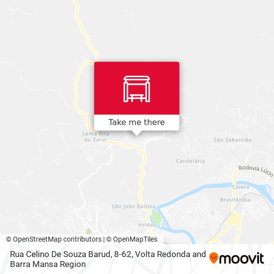 Mapa Rua Celino De Souza Barud, 8-62