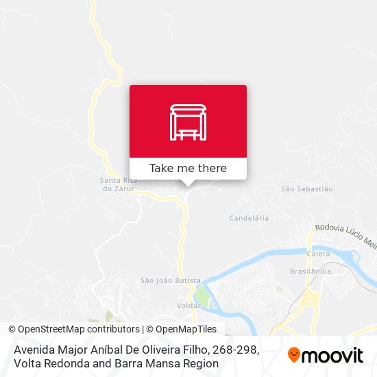 Avenida Major Aníbal De Oliveira Filho, 268-298 map