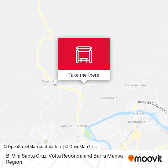 B. Vila Santa Cruz map