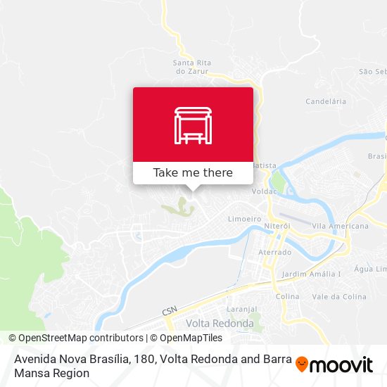 Avenida Nova Brasília, 180 map