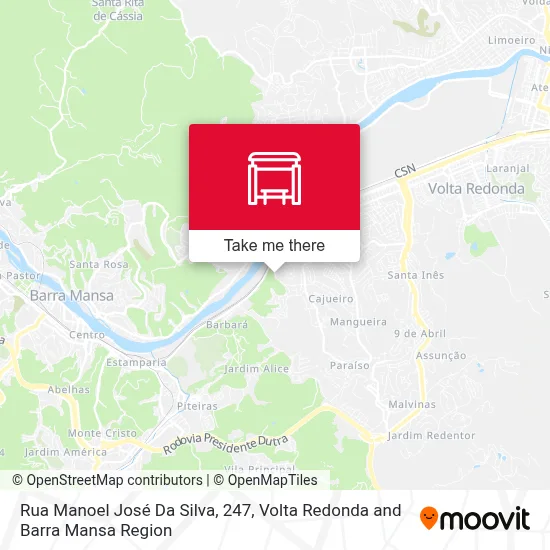 Rua Manoel José Da Silva, 247 map