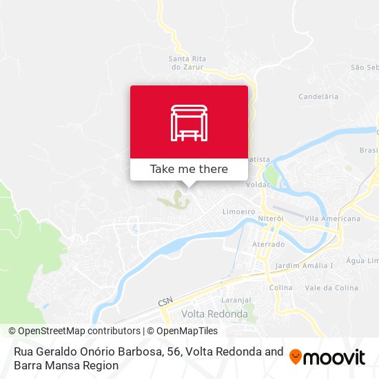 Rua Geraldo Onório Barbosa, 56 map