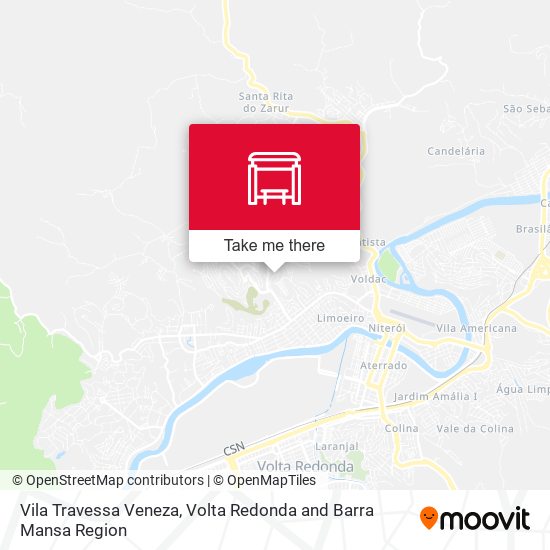 Vila Travessa Veneza map