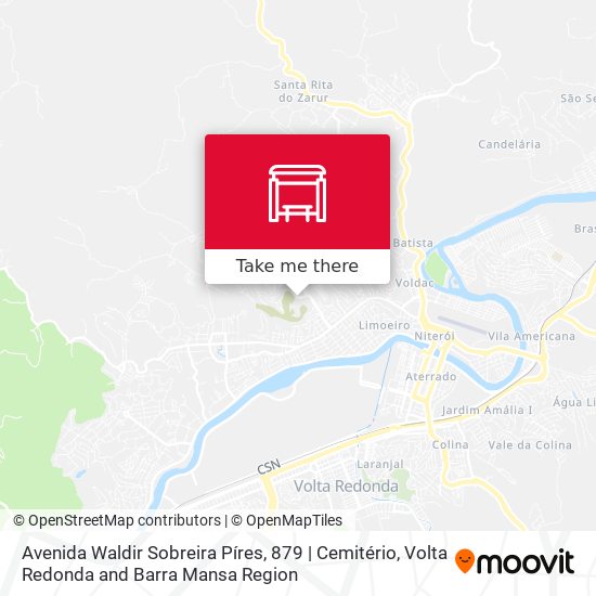 Avenida Waldir Sobreira Píres, 879 | Cemitério map