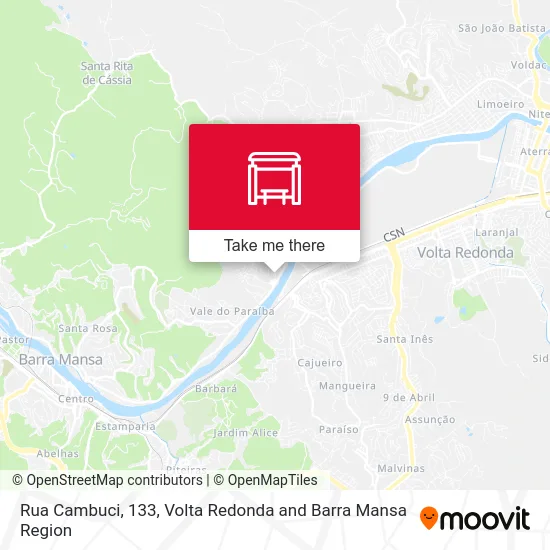 Rua Cambuci, 133 map