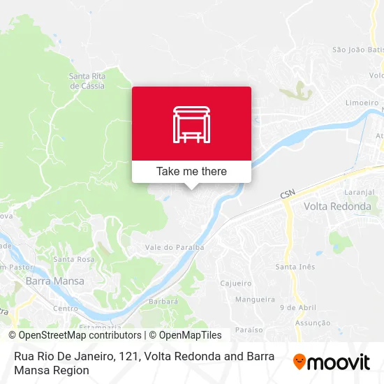 Rua Rio De Janeiro, 121 map