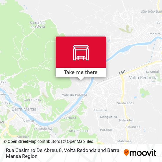 Rua Casimiro De Abreu, 8 map