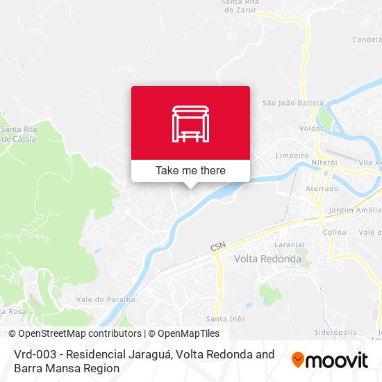 Vrd-003 - Residencial Jaraguá map