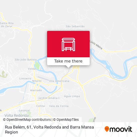 Rua Belém, 61 map
