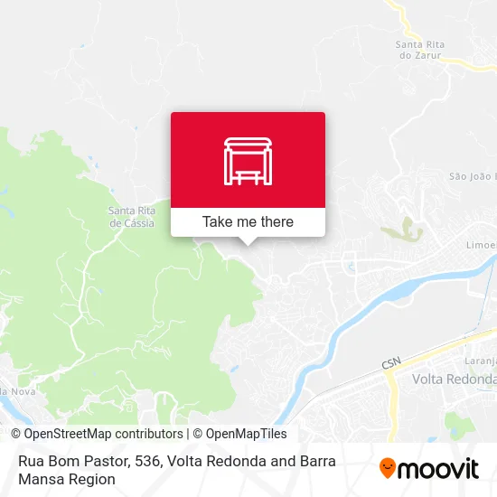 Rua Bom Pastor, 536 map