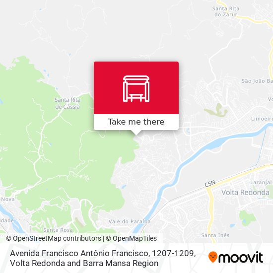 Avenida Francisco Antônio Francisco, 1207-1209 map