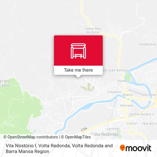 Vila Nostório I, Volta Redonda map