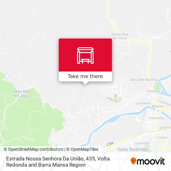 Estrada Nossa Senhora Da União, 435 map