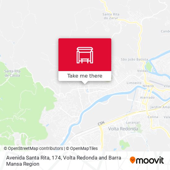 Avenida Santa Rita, 174 map