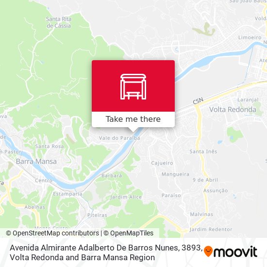Avenida Almirante Adalberto De Barros Nunes, 3893 map